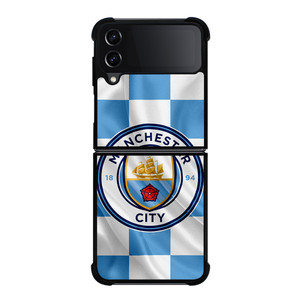 MANCHESTER CITY LOGO Samsung Z Flip 4 Case MANCHESTER CITY LOGO Samsung Z Flip 4 Case