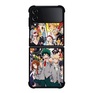MY HERO ACADEMIA ANIME CHARACTERS Samsung Z Flip 4 Case MY HERO ACADEMIA ANIME CHARACTERS Samsung Z Flip 4 Case