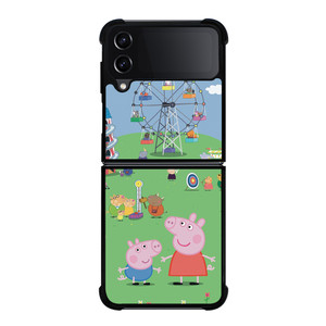 PEPPA PIG PLAYGROUND Samsung Z Flip 4 Case PEPPA PIG PLAYGROUND Samsung Z Flip 4 Case