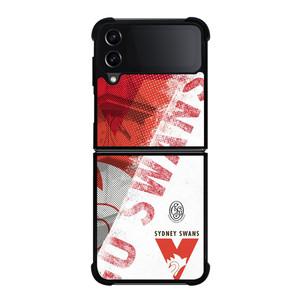 SYDNEY SWANS AFL LOGO Samsung Z Flip 4 Case
