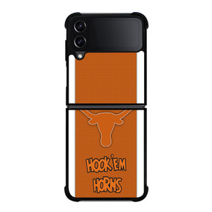 TEXAS LONGHORNS SYMBOL Samsung Z Flip 4 Case TEXAS LONGHORNS SYMBOL Samsung Z Flip 4 Case