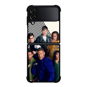THE UMBRELLA ACADEMY CHARACTERS MOVIE Samsung Z Flip 4 Case THE UMBRELLA ACADEMY CHARACTERS MOVIE Samsung Z Flip 4 Case