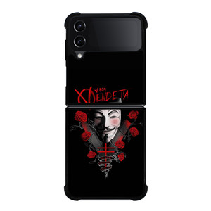 V FOR VENDETTA 4 Samsung Z Flip 4 Case V FOR VENDETTA 4 Samsung Z Flip 4 Case