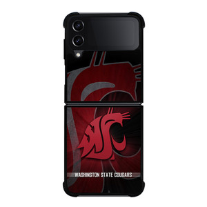 WASHINGTON STATE COUGARS LOGO Samsung Z Flip 4 Case WASHINGTON STATE COUGARS LOGO Samsung Z Flip 4 Case