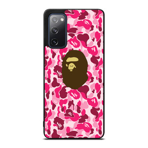 CAMO BAPE LOGO 2 Samsung Galaxy S20 FE Case