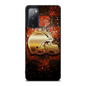 CLEVELAND BROWNS HELMET Samsung Galaxy S20 FE Case CLEVELAND BROWNS HELMET Samsung Galaxy S20 FE Case