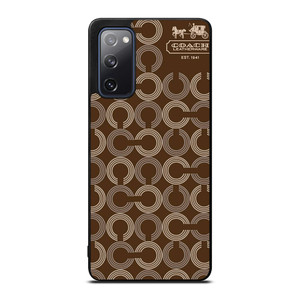 COACH PATTERN LOGO Samsung Galaxy S20 FE Case
