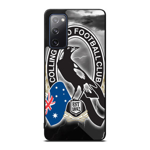 COLLINGWOOD MAGPIES AFL LOGO Samsung Galaxy S20 FE Case