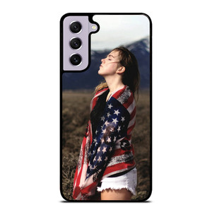 AMERICAN FLAG GIRL Samsung Galaxy S21 FE Case