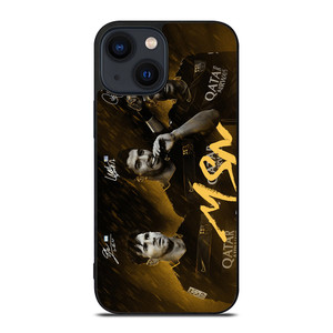 MESSI SUAREZ NEYMAR MSN BARCELONA iPhone 14 Plus Case