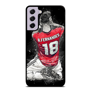 BRUNO FERNANDES MANCHESTER UNITED 2 Samsung Galaxy S21 FE Case BRUNO FERNANDES MANCHESTER UNITED 2 Samsung Galaxy S21 FE Case