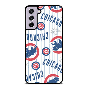 CHICAGO CUBS PATTERN Samsung Galaxy S21 FE Case CHICAGO CUBS PATTERN Samsung Galaxy S21 FE Case