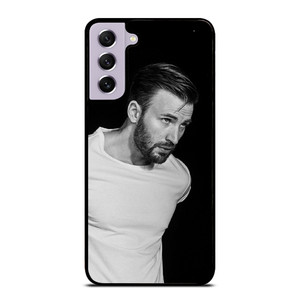 CHRIS EVANS IN BLACK Samsung Galaxy S21 FE Case CHRIS EVANS IN BLACK Samsung Galaxy S21 FE Case