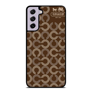 COACH PATTERN LOGO Samsung Galaxy S21 FE Case COACH PATTERN LOGO Samsung Galaxy S21 FE Case