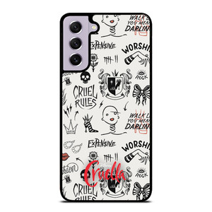 CRUELLA DISNEY PATTERN Samsung Galaxy S21 FE Case