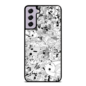 DIGIMON BLACK WHITE Samsung Galaxy S21 FE Case DIGIMON BLACK WHITE Samsung Galaxy S21 FE Case