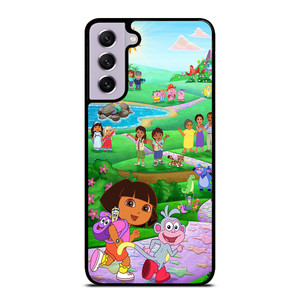DORA THE EXPLORER CHARACTERS Samsung Galaxy S21 FE Case DORA THE EXPLORER CHARACTERS Samsung Galaxy S21 FE Case