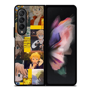 7 DEADLY SINS MELIODAS COLLAGE Samsung Z Fold 3 Case