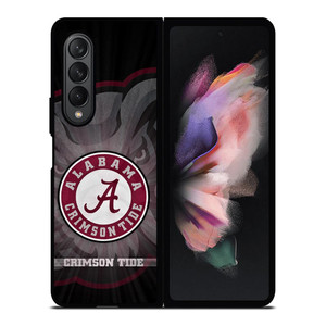 ALABAMA CRIMSON TIDE LOGO Samsung Z Fold 3 Case ALABAMA CRIMSON TIDE LOGO Samsung Z Fold 3 Case