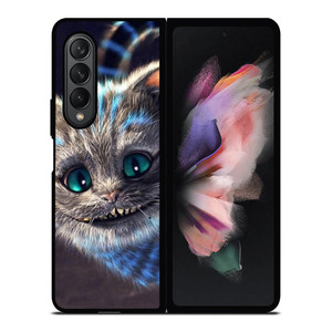 ALICE IN WONDERLAND CAT Samsung Z Fold 3 Case ALICE IN WONDERLAND CAT Samsung Z Fold 3 Case