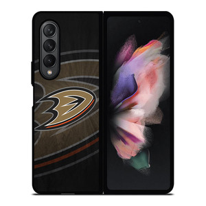 ANAHEIM DUCKS LOGO 4 Samsung Z Fold 3 Case ANAHEIM DUCKS LOGO 4 Samsung Z Fold 3 Case