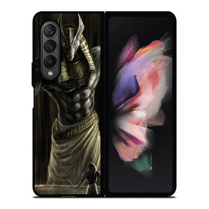 ANUBIS EGYPTIAN GOD 3 Samsung Z Fold 3 Case