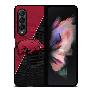 ARKANSAS RAZORBACKS LOGO 3 Samsung Z Fold 3 Case ARKANSAS RAZORBACKS LOGO 3 Samsung Z Fold 3 Case