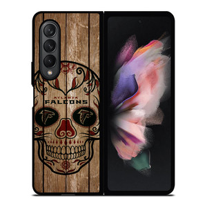 ATLANTA FALCONS SKULL Samsung Z Fold 3 Case ATLANTA FALCONS SKULL Samsung Z Fold 3 Case