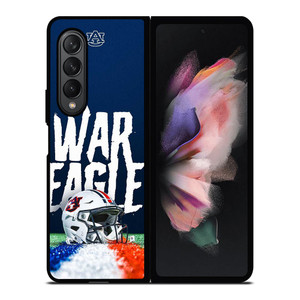 AUBURN TIGERS FOOTBALL HELMET Samsung Z Fold 3 Case