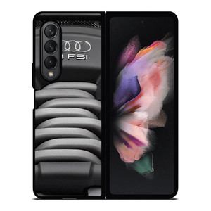 AUDI A8 ENGINE Samsung Z Fold 3 Case AUDI A8 ENGINE Samsung Z Fold 3 Case