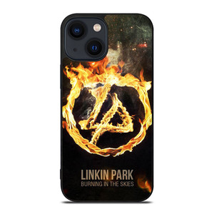 LINKIN PARK FIRE LOGO iPhone 14 Plus Case LINKIN PARK FIRE LOGO iPhone 14 Plus Case