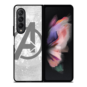 AVENGERS MARVEL LOGO Samsung Z Fold 3 Case AVENGERS MARVEL LOGO Samsung Z Fold 3 Case