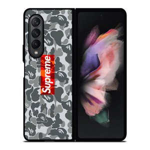 BAPE CAMO SUPREME 2 Samsung Z Fold 3 Case BAPE CAMO SUPREME 2 Samsung Z Fold 3 Case