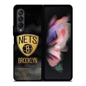 BROOKLYN NETS LOGO 3 Samsung Z Fold 3 Case BROOKLYN NETS LOGO 3 Samsung Z Fold 3 Case