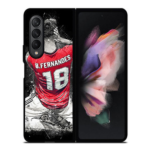 BRUNO FERNANDES MANCHESTER UNITED 2 Samsung Z Fold 3 Case BRUNO FERNANDES MANCHESTER UNITED 2 Samsung Z Fold 3 Case