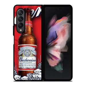 BUDWEISER 3 Samsung Z Fold 3 Case BUDWEISER 3 Samsung Z Fold 3 Case