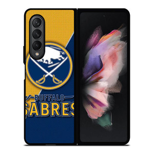 BUFALLO SABRES LOGO Samsung Z Fold 3 Case BUFALLO SABRES LOGO Samsung Z Fold 3 Case