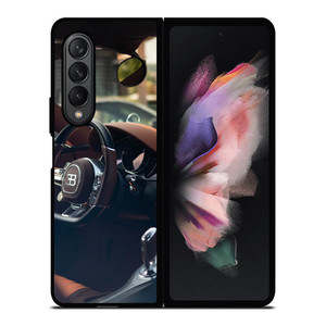 BUGATTI STEERING WHEEL Samsung Z Fold 3 Case BUGATTI STEERING WHEEL Samsung Z Fold 3 Case