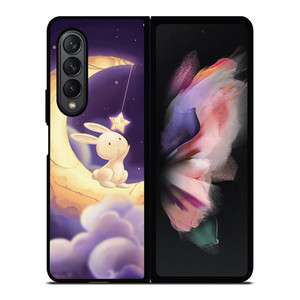 BUNNY IN THE MOON Samsung Z Fold 3 Case BUNNY IN THE MOON Samsung Z Fold 3 Case