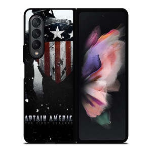 CAPTAIN AMERICA THE AVENGERS SUPERHERO 3 Samsung Z Fold 3 Case CAPTAIN AMERICA THE AVENGERS SUPERHERO 3 Samsung Z Fold 3 Case