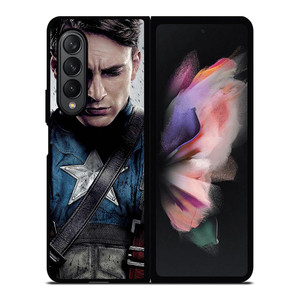 CAPTAIN AMERICA THE AVENGERS SUPERHERO Samsung Z Fold 3 Case CAPTAIN AMERICA THE AVENGERS SUPERHERO Samsung Z Fold 3 Case