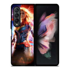 CAPTAIN MARVEL Samsung Z Fold 3 Case CAPTAIN MARVEL Samsung Z Fold 3 Case