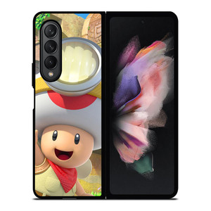 CAPTAIN TOAD CUTE 3 Samsung Z Fold 3 Case CAPTAIN TOAD CUTE 3 Samsung Z Fold 3 Case