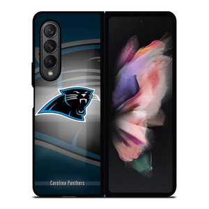 CAROLINA PANTHERS LOGO Samsung Z Fold 3 Case CAROLINA PANTHERS LOGO Samsung Z Fold 3 Case