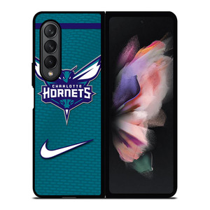 CHARLOTTE HORNETS LOGO 4 Samsung Z Fold 3 Case CHARLOTTE HORNETS LOGO 4 Samsung Z Fold 3 Case