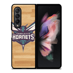 CHARLOTTE HORNETS LOGO Samsung Z Fold 3 Case CHARLOTTE HORNETS LOGO Samsung Z Fold 3 Case