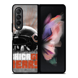 CHICAGO BEARS HELMET 2 Samsung Z Fold 3 Case