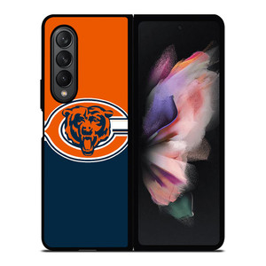 CHICAGO BEARS LOGO Samsung Z Fold 3 Case CHICAGO BEARS LOGO Samsung Z Fold 3 Case