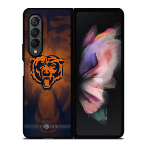 CHICAGO BEARS Samsung Z Fold 3 Case CHICAGO BEARS Samsung Z Fold 3 Case