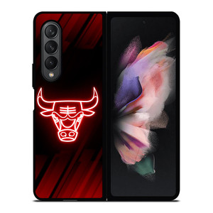 CHICAGO BULLS ICON Samsung Z Fold 3 Case CHICAGO BULLS ICON Samsung Z Fold 3 Case